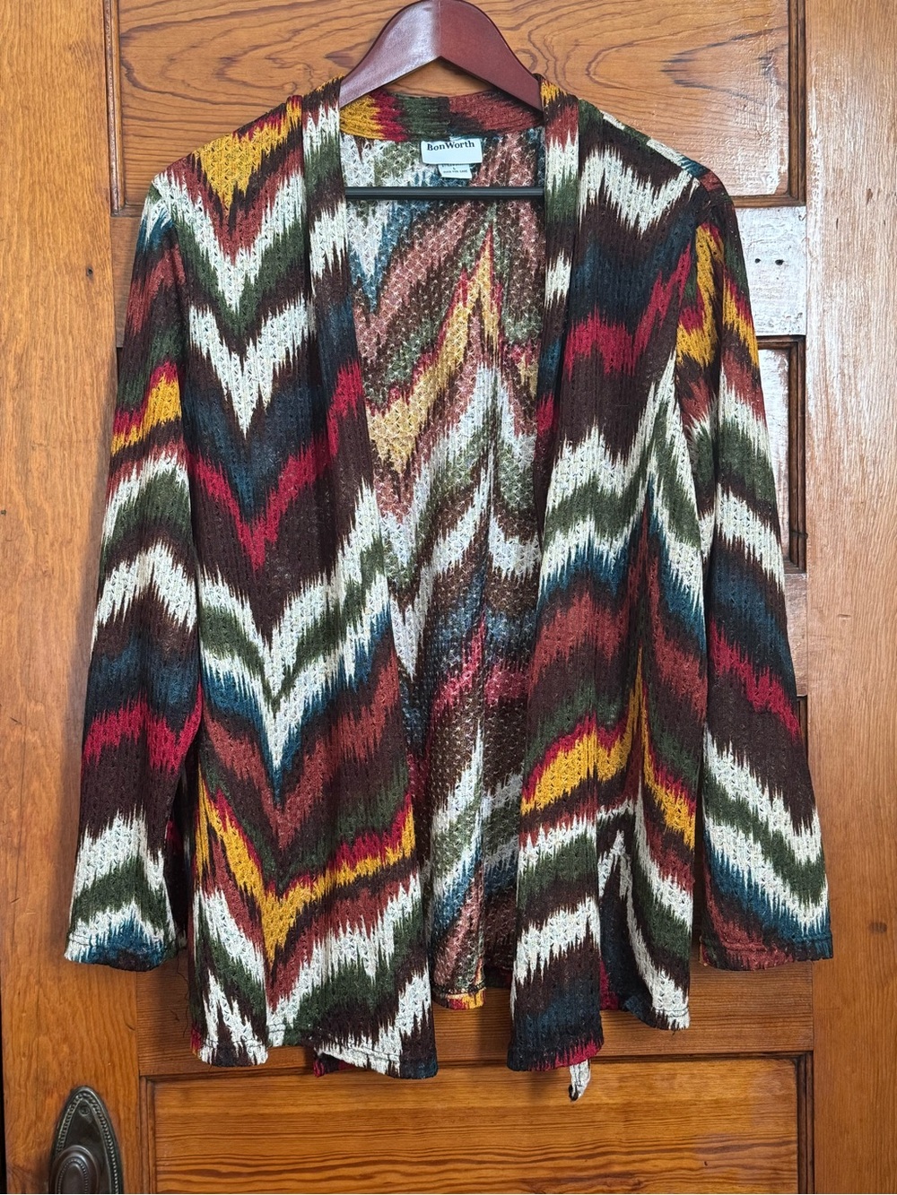 Bon Worth Women’s Lightweight Cardigan Size Large